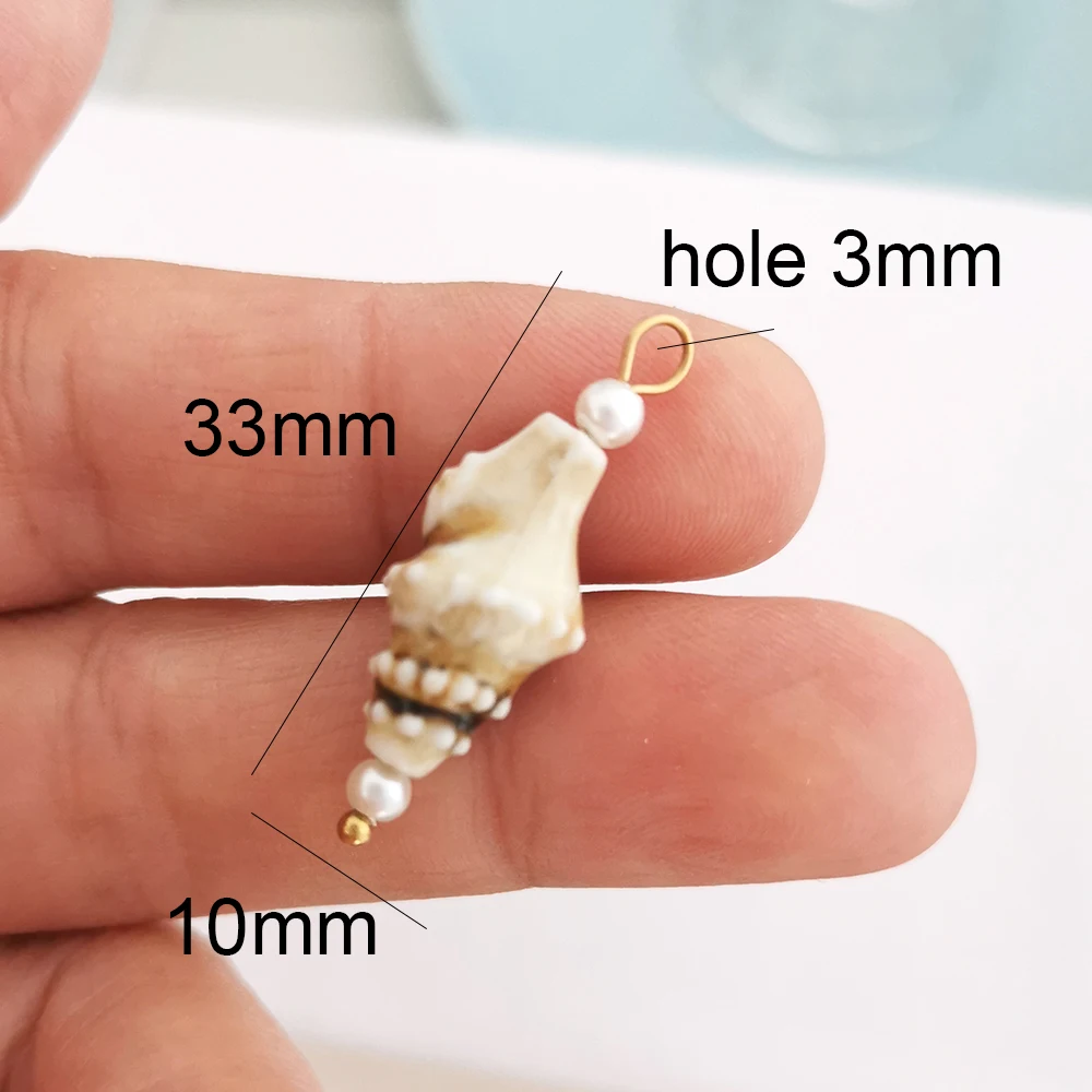 Ceramics Pendant Charm for DIY Jewelry Making