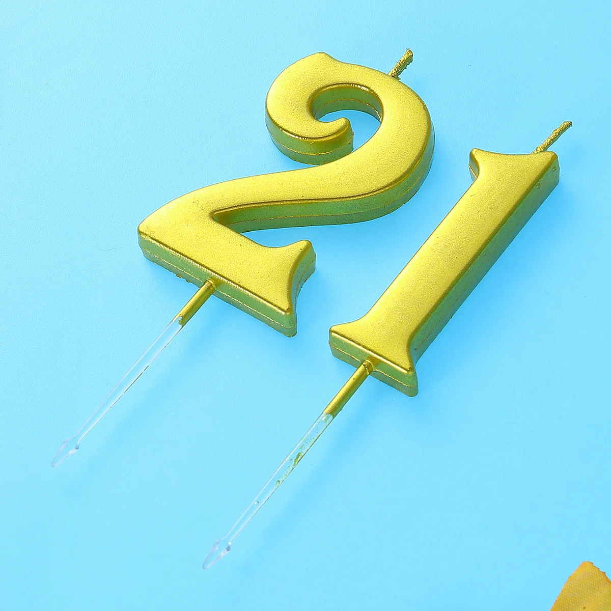 Number 2 And 1 Glit… - image