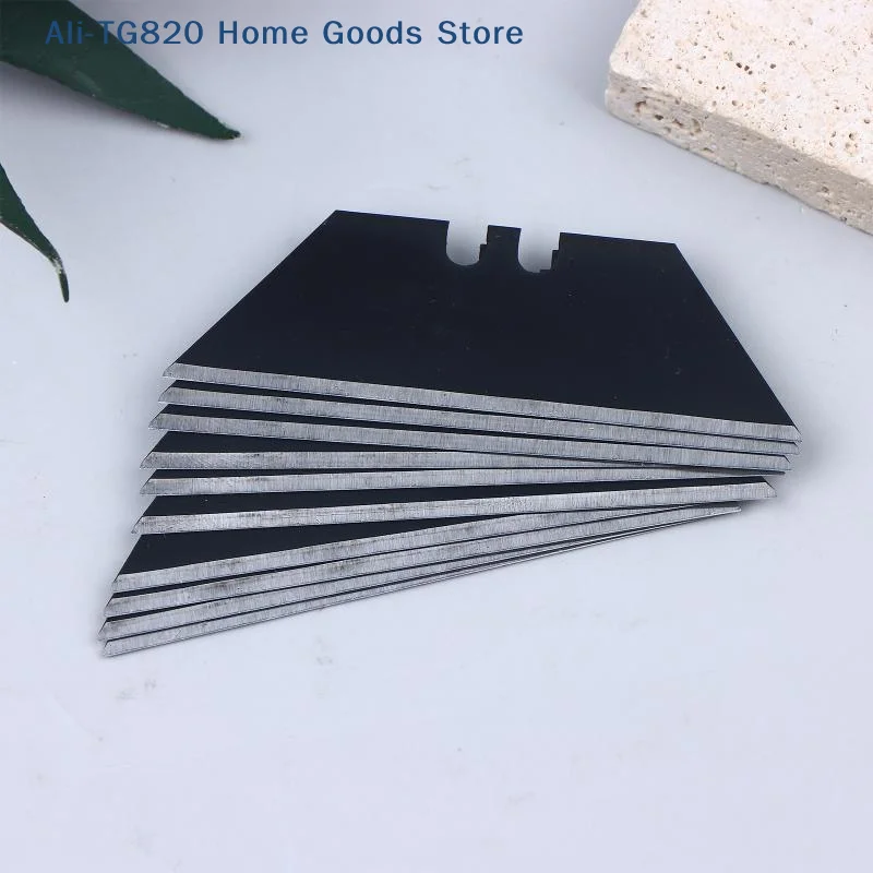 [TG820] 10/30PCS Lâminas de Substituição Especiais Tipo T em Aço para Estilete, Lâmina Trapezoidal para Ferramenta de Corte DIY e Artesanato
