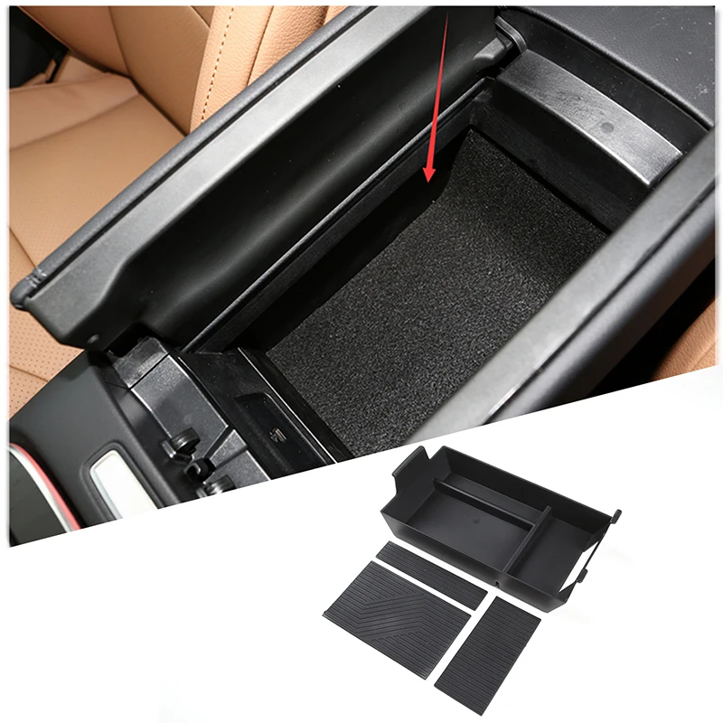 

Car Center Console Armrest Storage Box For Mercedes Benz E Class W214 2024+ Central Storage Organizer Container Tray Accessories