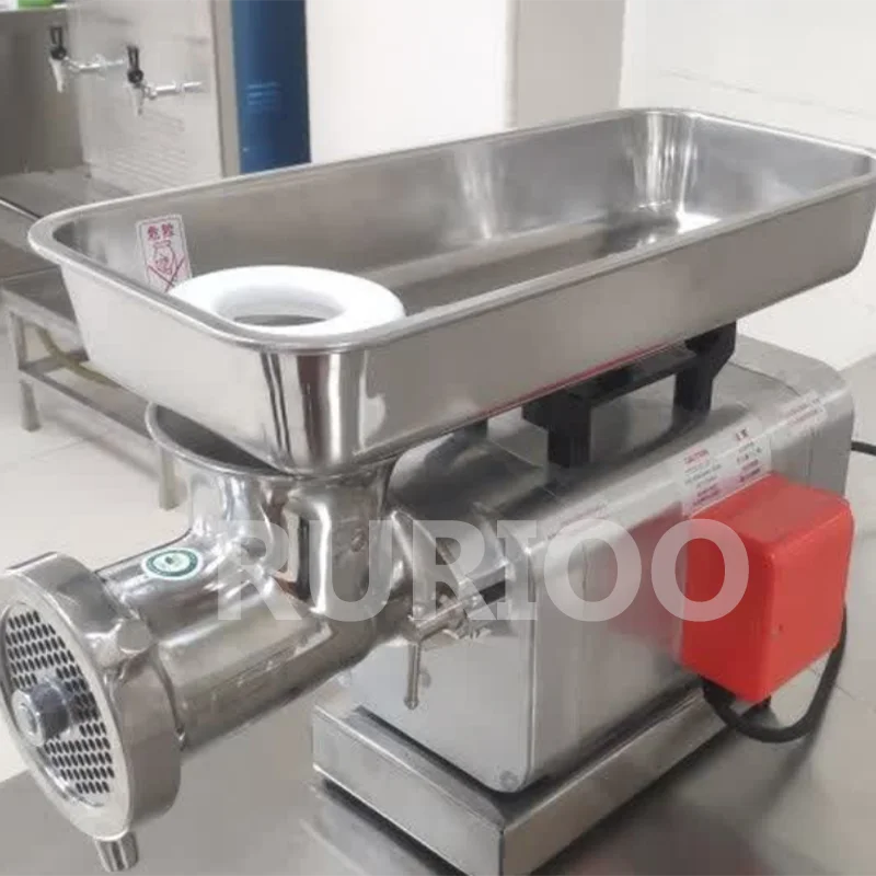 Commercial Electric Meat Mincer Chicken Mill Chopper Fish Bone Crusher High-power Beef Mutton Machine