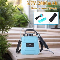 5L / 8L Portable Electric Sprayer Agricultural Disinfection Garden Watering Can Farm Pesticide Spray Atomization Machine
