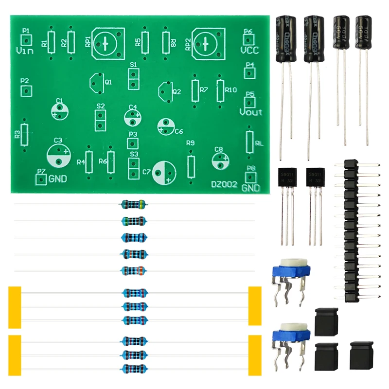 Multi Stage Amplifier Circuit Kit Electronic Transistor Amplification Electronic Components Self Assembly and Soldering Parts