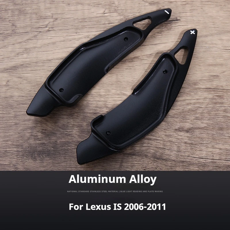 

Carbon Fiber Shifter Paddle For Lexus IS 2006-2011Car Steering Wheel DSG Extend Gear Sticker Auto Accessories