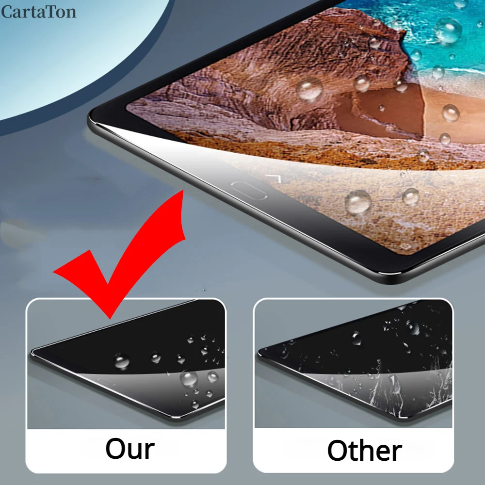2 Stück HD kratzfester Displayschutz aus gehärtetem Glas für Samsung Galaxy Tab S8 S8 Plus S8 Ultra S9 Ultra 11 12,4 14,6 Zoll