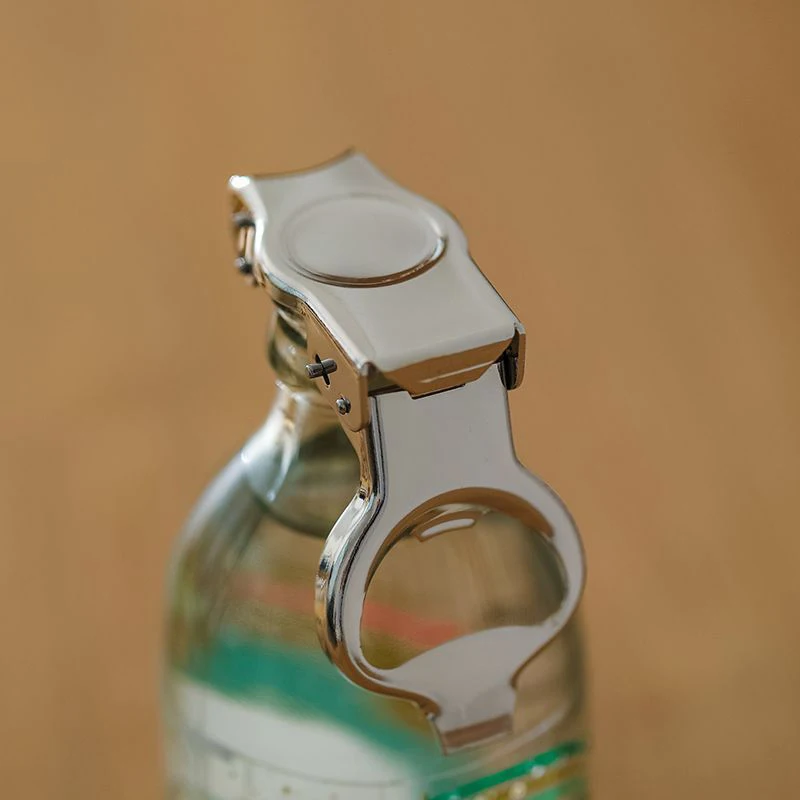 Multifunctional Bottle Opener With Sealed Lid Stainless Steel Labor-Saving Beer Opening Tool Kitchen Accessories For Home Bar