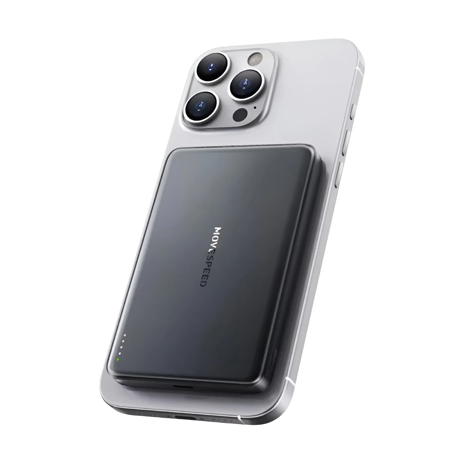 Movespeed s10 banco de potência magnético fino 10000mah pd20w carregador portátil bateria externa sem fio para iphone 16 samsung powerbank