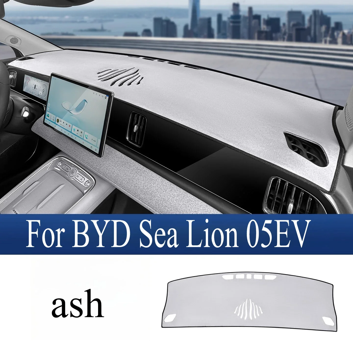 

For BYD Sea Lion 05EV Instrument Panel Dark Central Control Sun Protection Heat Insulation Sun Protection Pad Interior Supplies
