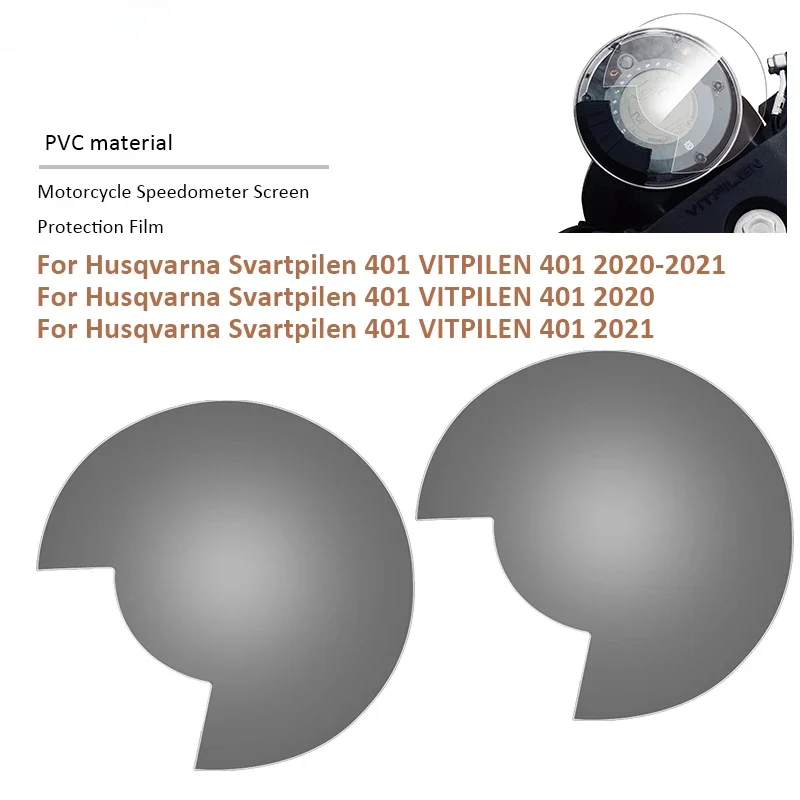 

Motorcycle Instrument Cluster Scratch Protection Film Dashboard Protector For Husqvarna Svartpilen 401 701 VITPILEN 401 2021