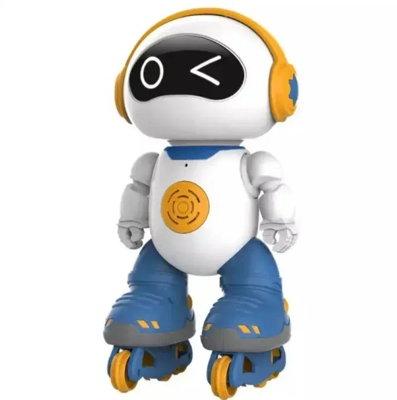 Robô de Controle Remoto Carregando Brinquedo para Crianças, Educação Infantil, Puzzle Can Dance, Luzes de Alta Tecnologia, Presente para Meninos e Meninas