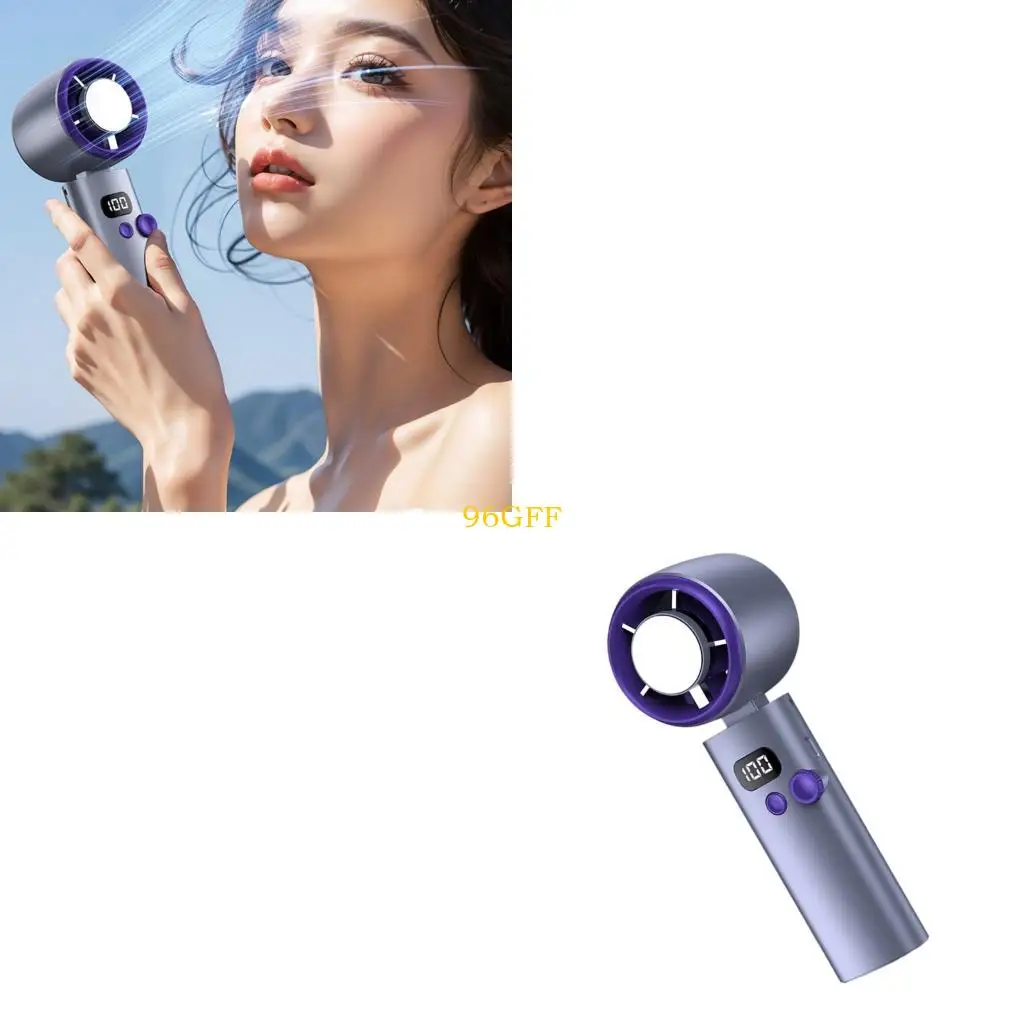 

96GF Тихий портативный вентилятор 100 -скоростный мини -охлаждение вентилятор USB.