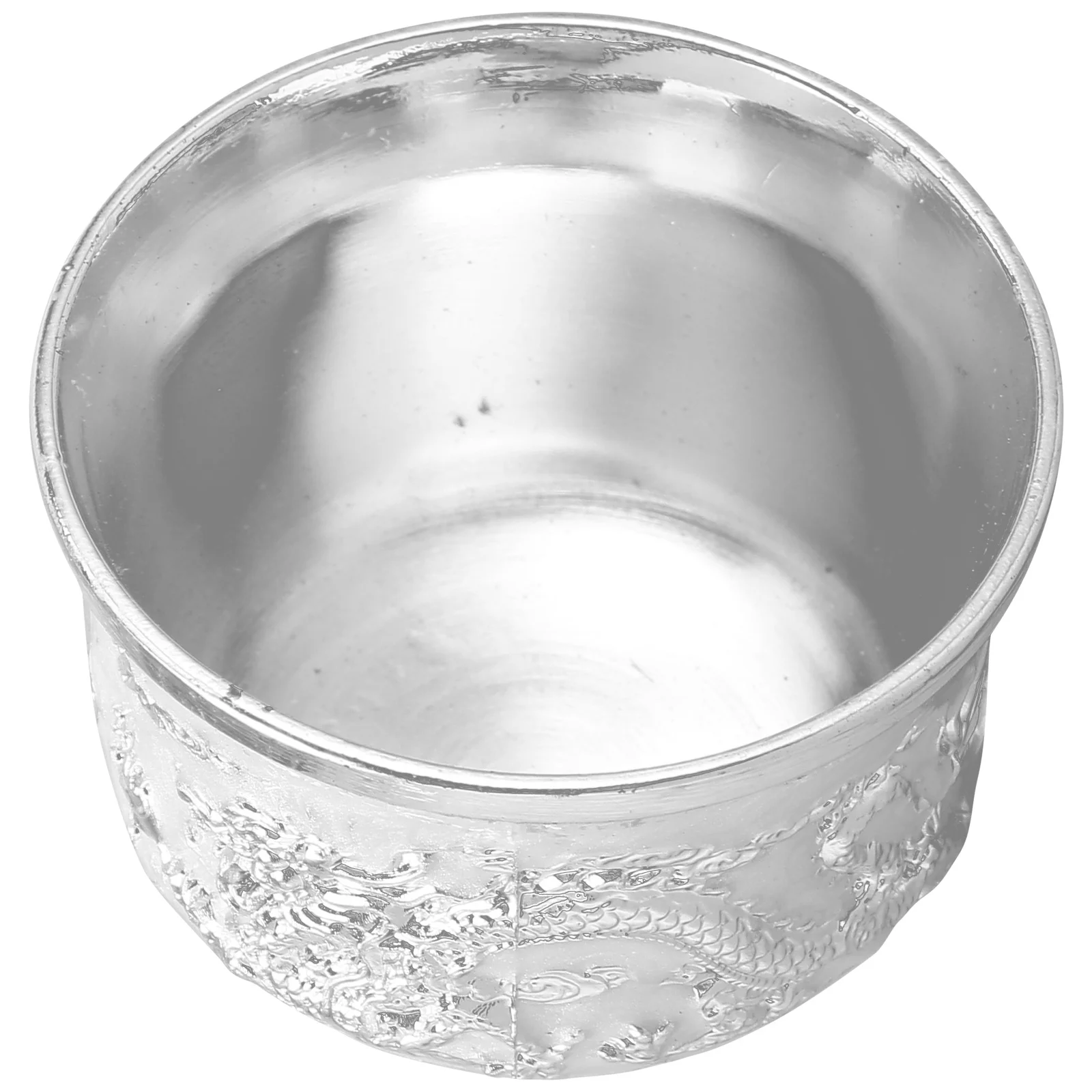 

Zinc Alloy Retro Tea Vintage Chinese Style Metal Drink For Home Decor Tea Cup Gift Smooth Household Wine Cup