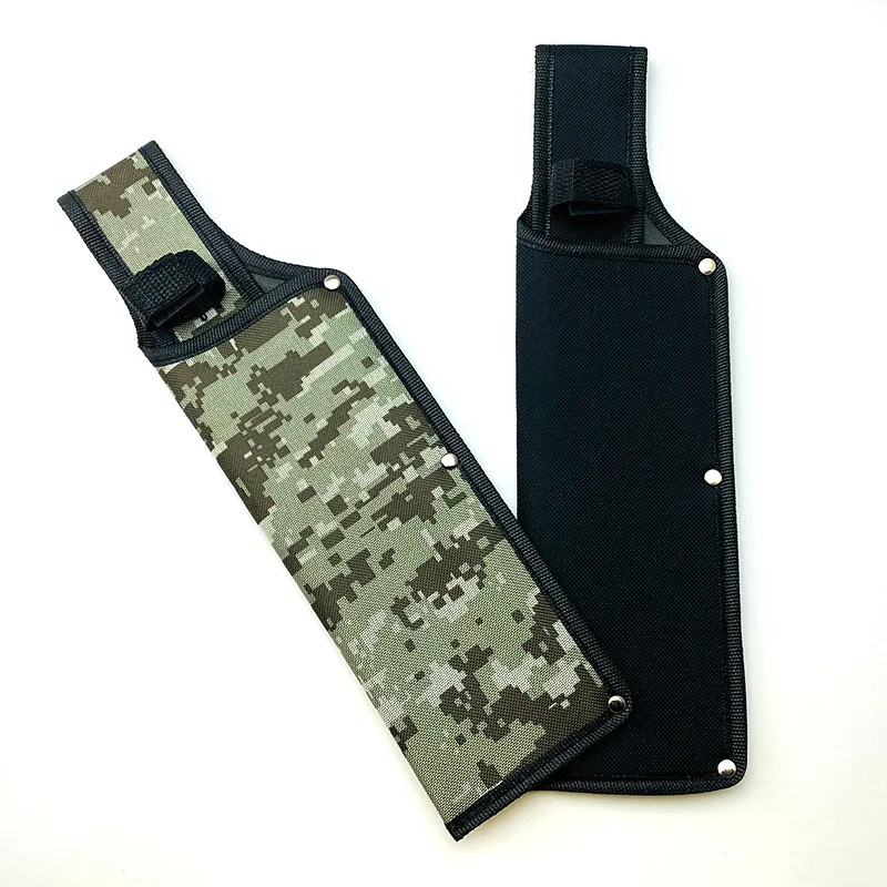 1piece Nylon Material Knife Sheath Scabbard Cover Bag for Hatchet Chopper Firewood Knives CAMO Camouflage Pattern