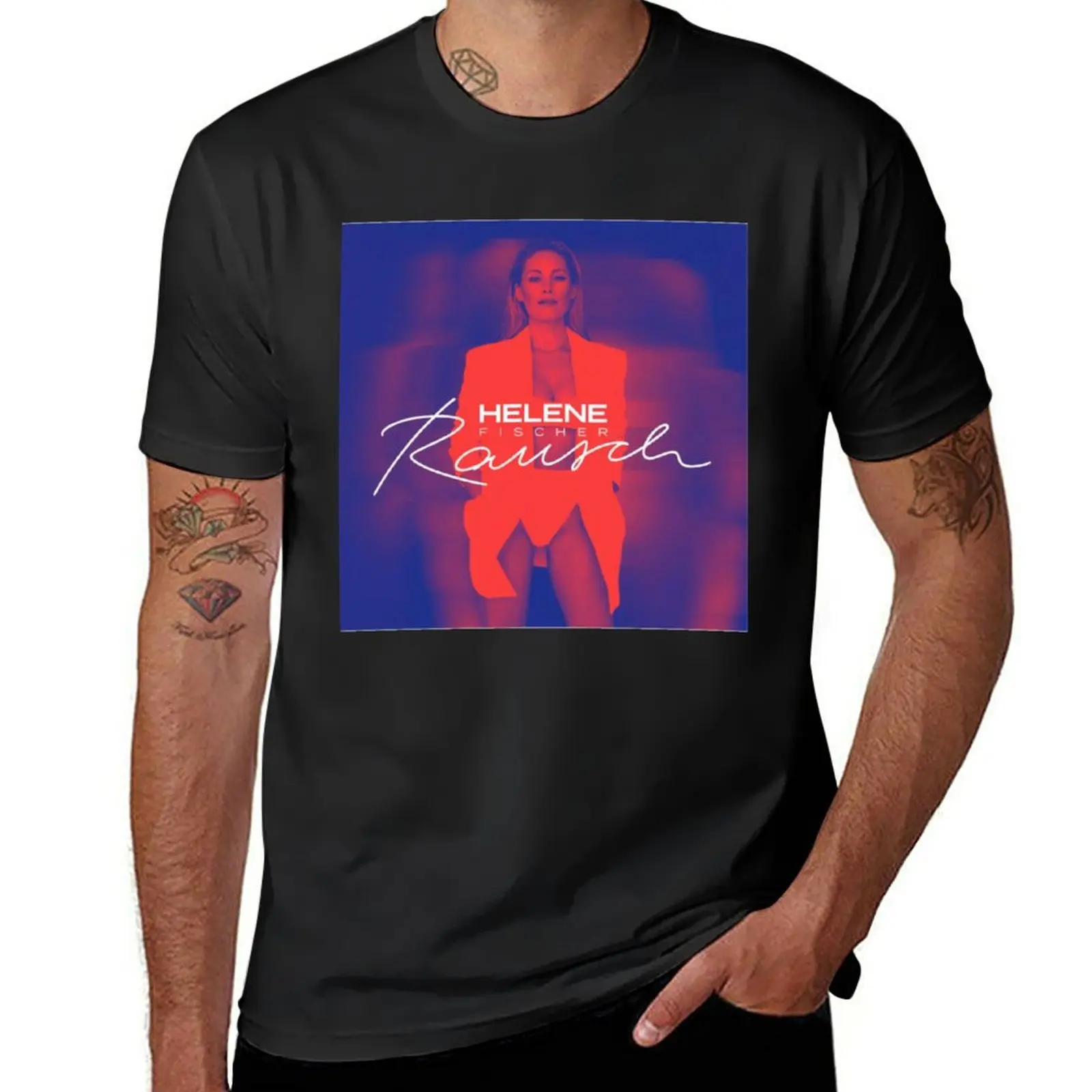 New Helene Fischer - Rausch Never Enough T-Shirt sublime t shirt graphic t shirt fitted t shirts for men