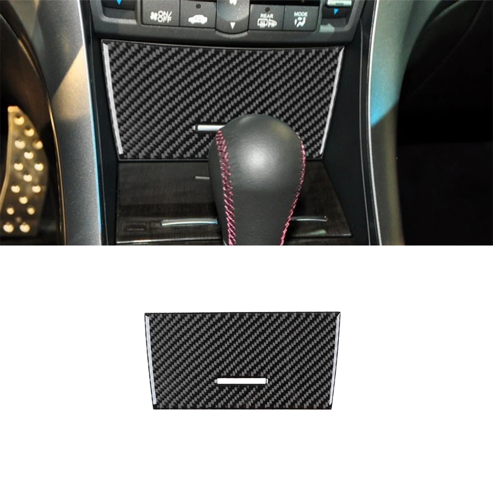 Car Interior Central Control Decoration Cover Sticker Decal Carbon Fiber Accessories for TSX 2009-2018 2019 2020 2021 2022 2023