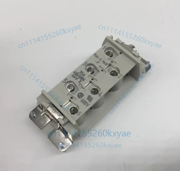 1pc 09310062701 high current 6 core 35a han 6 hsb-f accessories