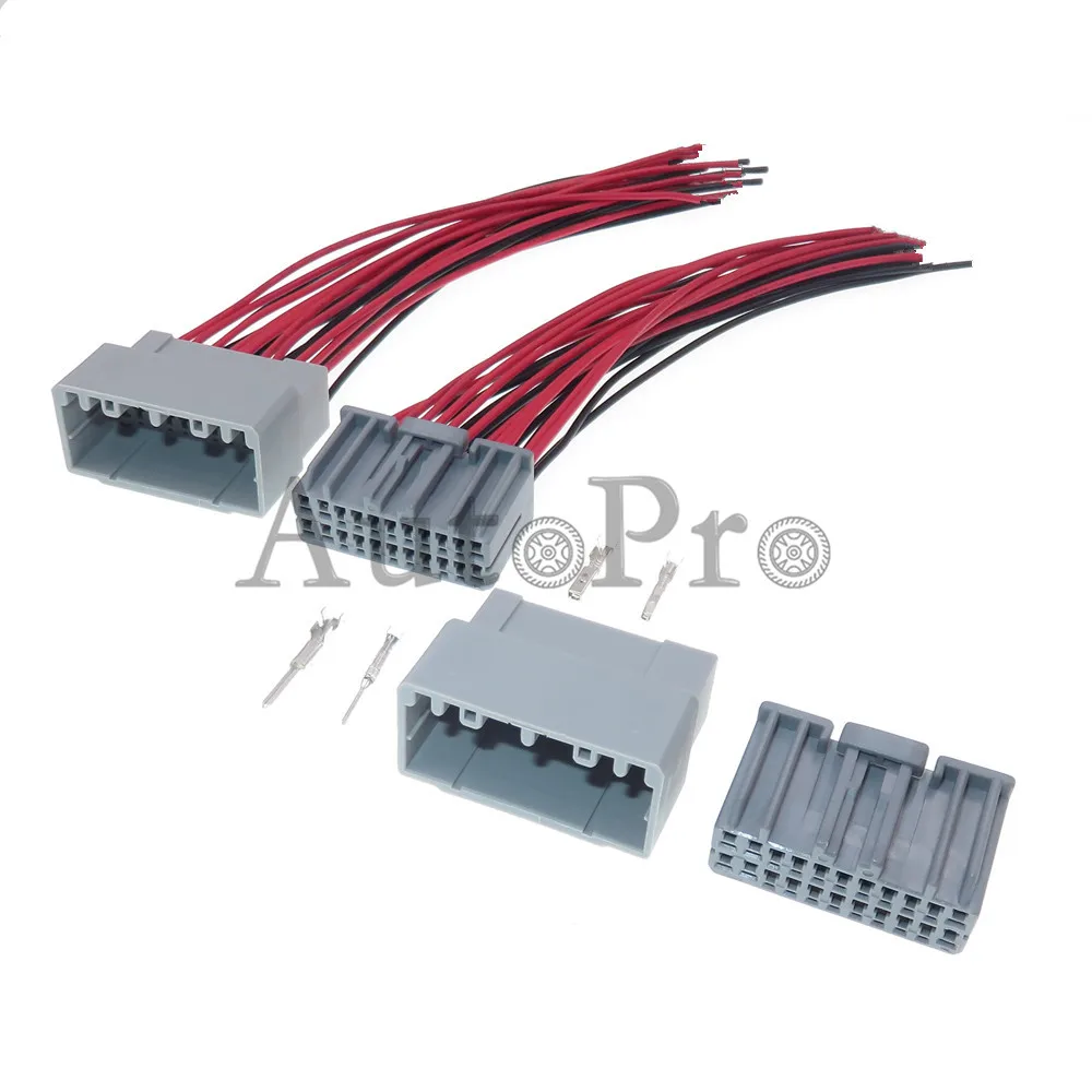 

1 комплект, автомобильный композитный разъем с 22 отверстиями 917989-6 178798-6, автомобильный усилитель мощности, электрическая кабельная розетка