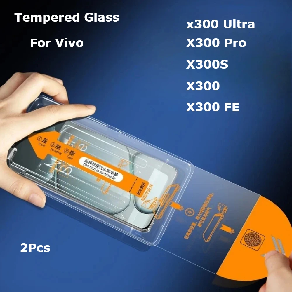 2 Pcs For VIVO X300 Ultra /X300S/X300 Pro/X300 FE One-click 