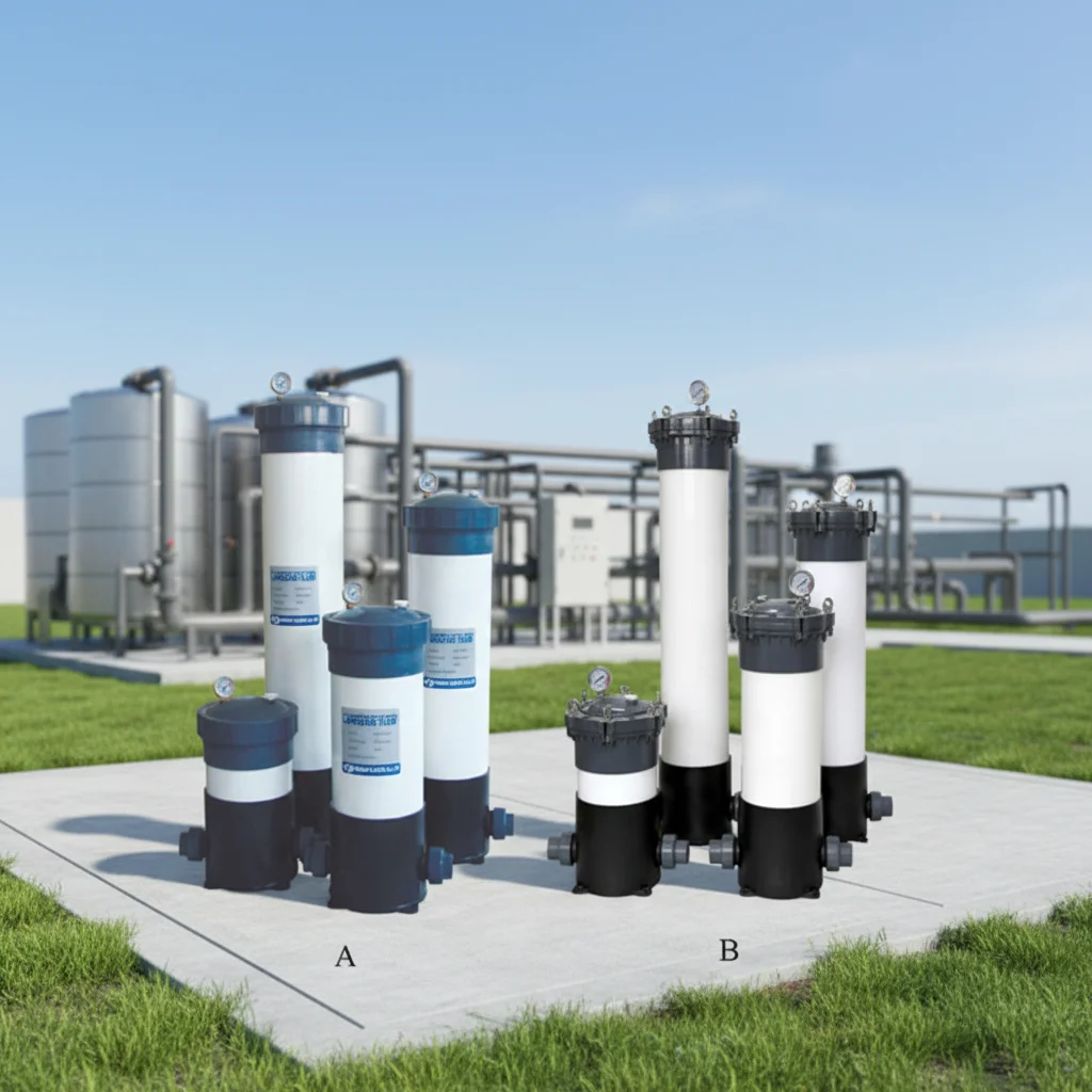 

Cartridge Multi Filter Housing Home Use Water Purification Equipment UPVC Cartridge Filter Housing