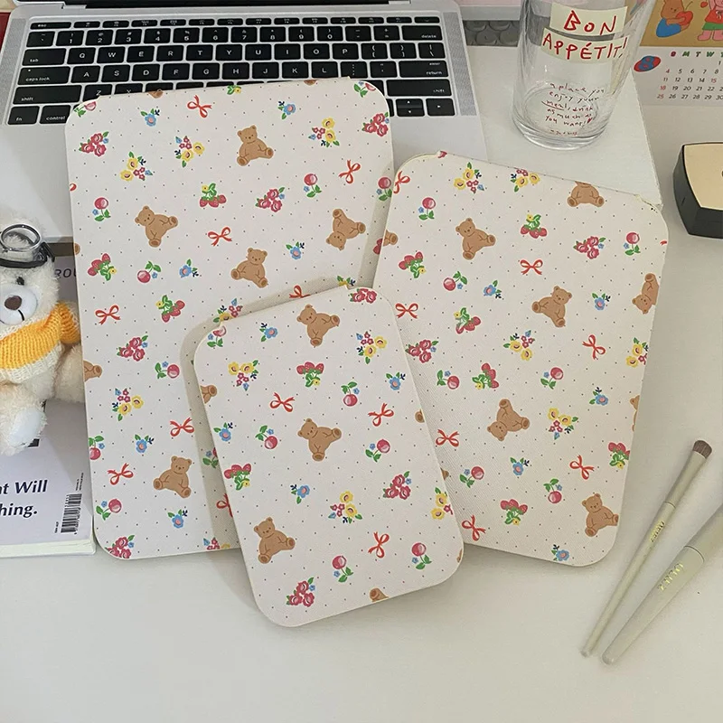 مرآة مكياج قابلة للطي ، مرآة لخلع الملابس المكتبية ، قوس وردي ، مرآة زينة ، مرايا مستحضرات التجميل في المهجع ، ملحقات مستحضرات التجميل #6