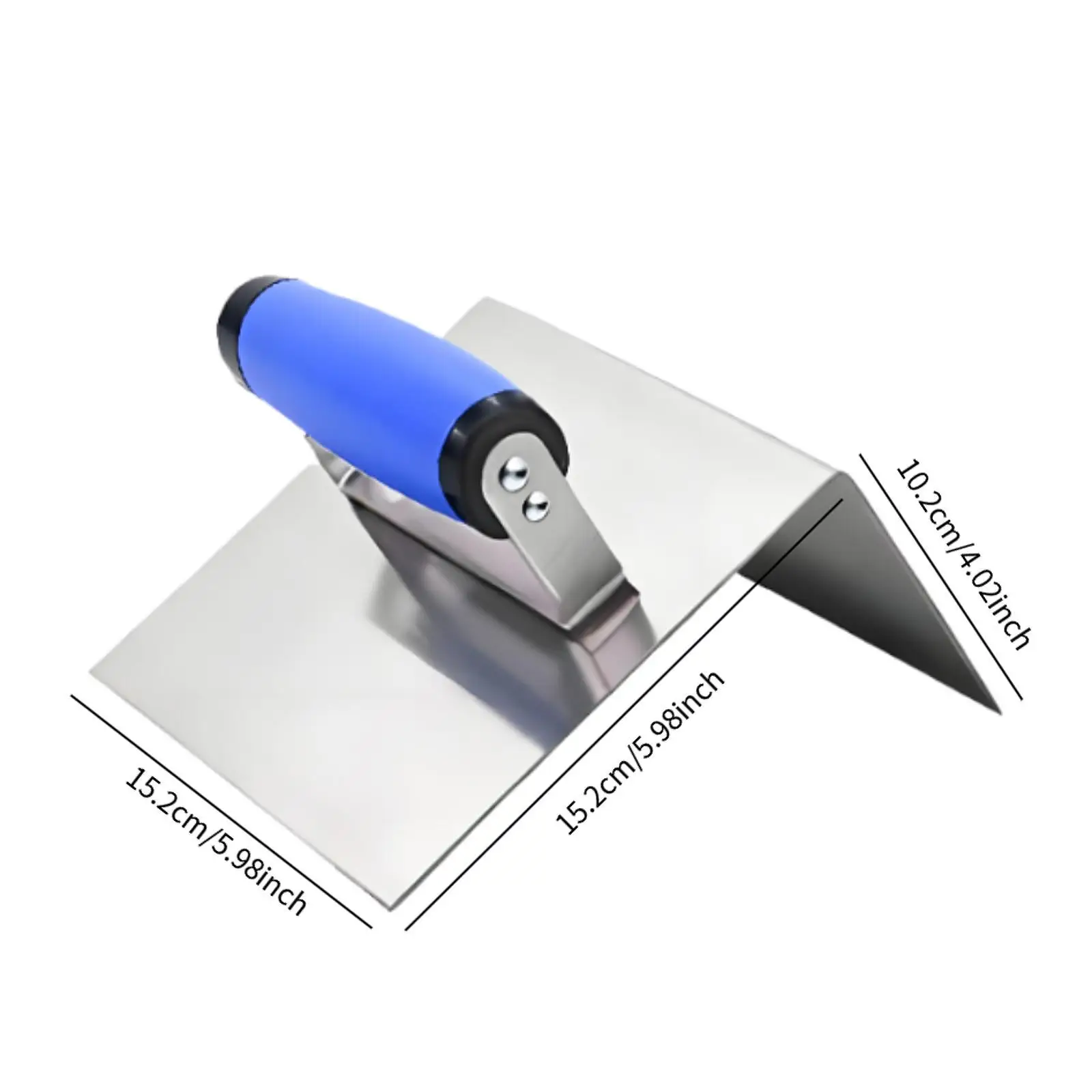 乾式壁コーナートロウェル 内側外側 ステンレス鋼の左官用スパチュラ 壁のコーナーを滑らかにするため DIY 建設用