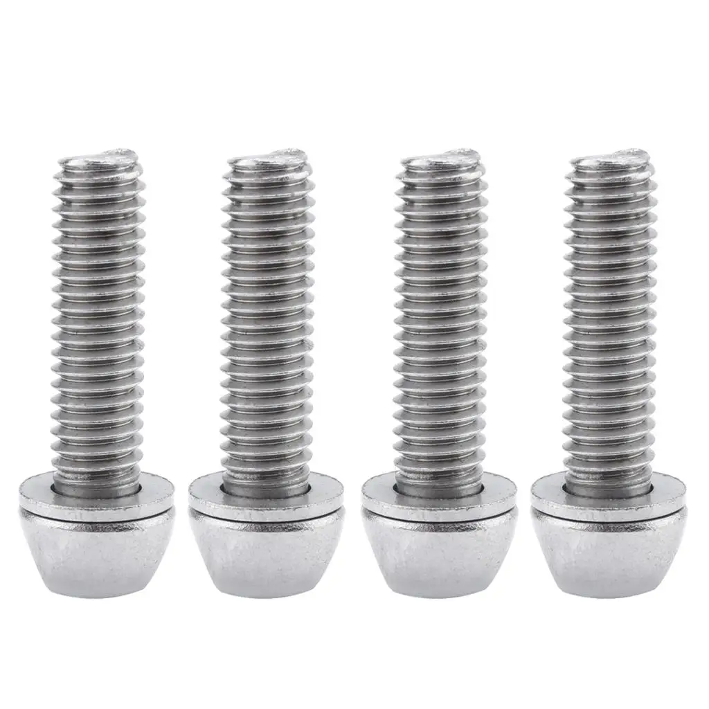 4 Pcs Water Bottle Holder Cage Screws - Replacement Screws for Mounting