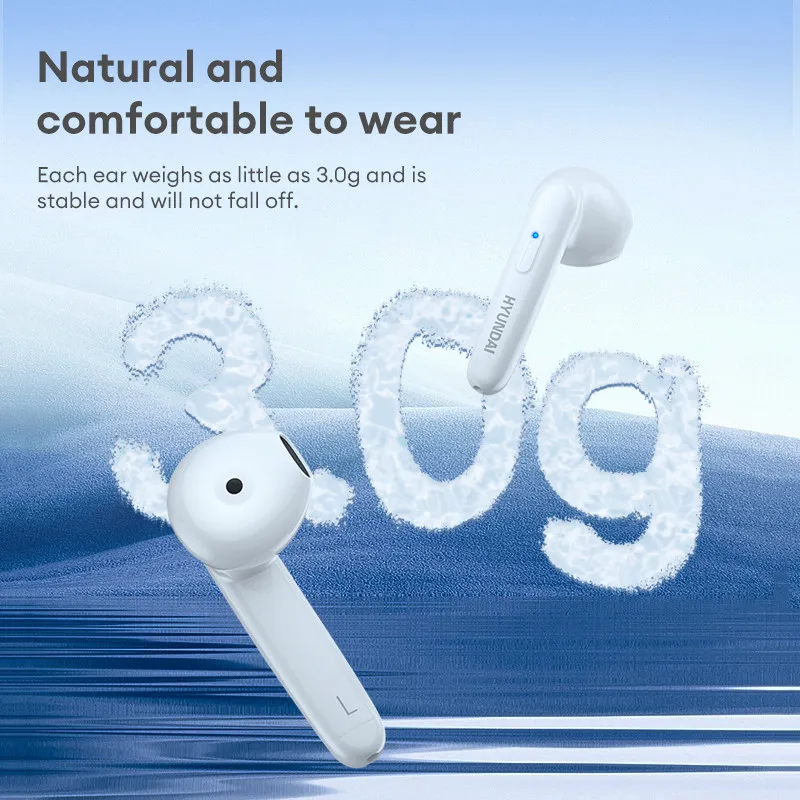 Беспроводные наушники-вкладыши с микрофоном, Bluetooth 5,3