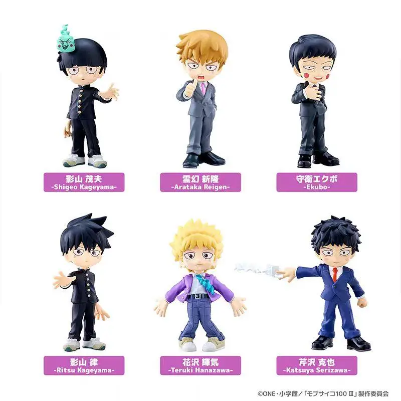 

Anime Mobu Saiko Hyaku Mob Psycho 100 Reigen Arataka Dimple Kageyama Shigeo Hanazawa Teruki Cosplay Garage Kits Figures Model