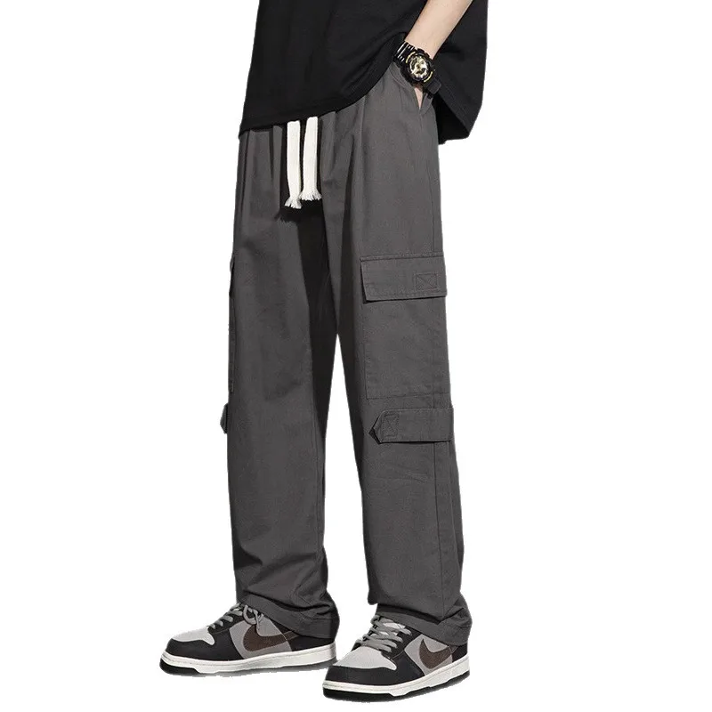 

Summer Lightweight Cotton Cargo Pants for Men JJ804