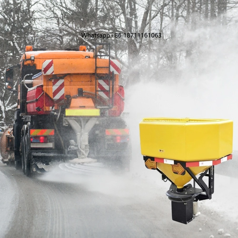 Road machinery, road deicing agent, deicing salt spreader, spreader, snow removal salt spreader
