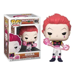 POP Funko ! Animation Hunter × Hunter - Hisoka 652 Vinyl Anime Doll Action Toy Children Gift