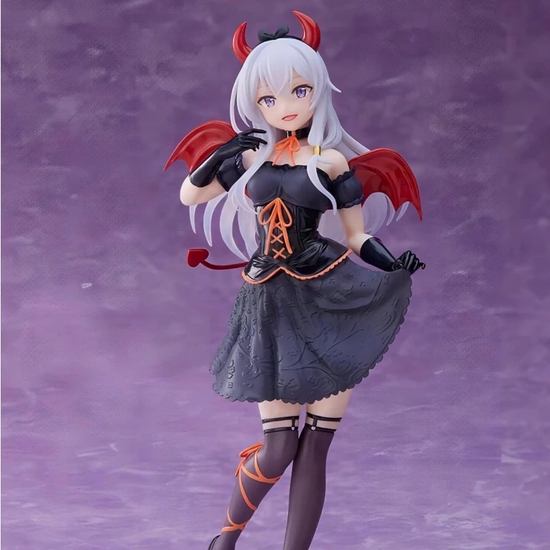 18cm  Anime Travelers Demon Elaina Action Figure Wandering Witch Elaina Nendoroid Figures Decoration Model PVC Holiday Gifts