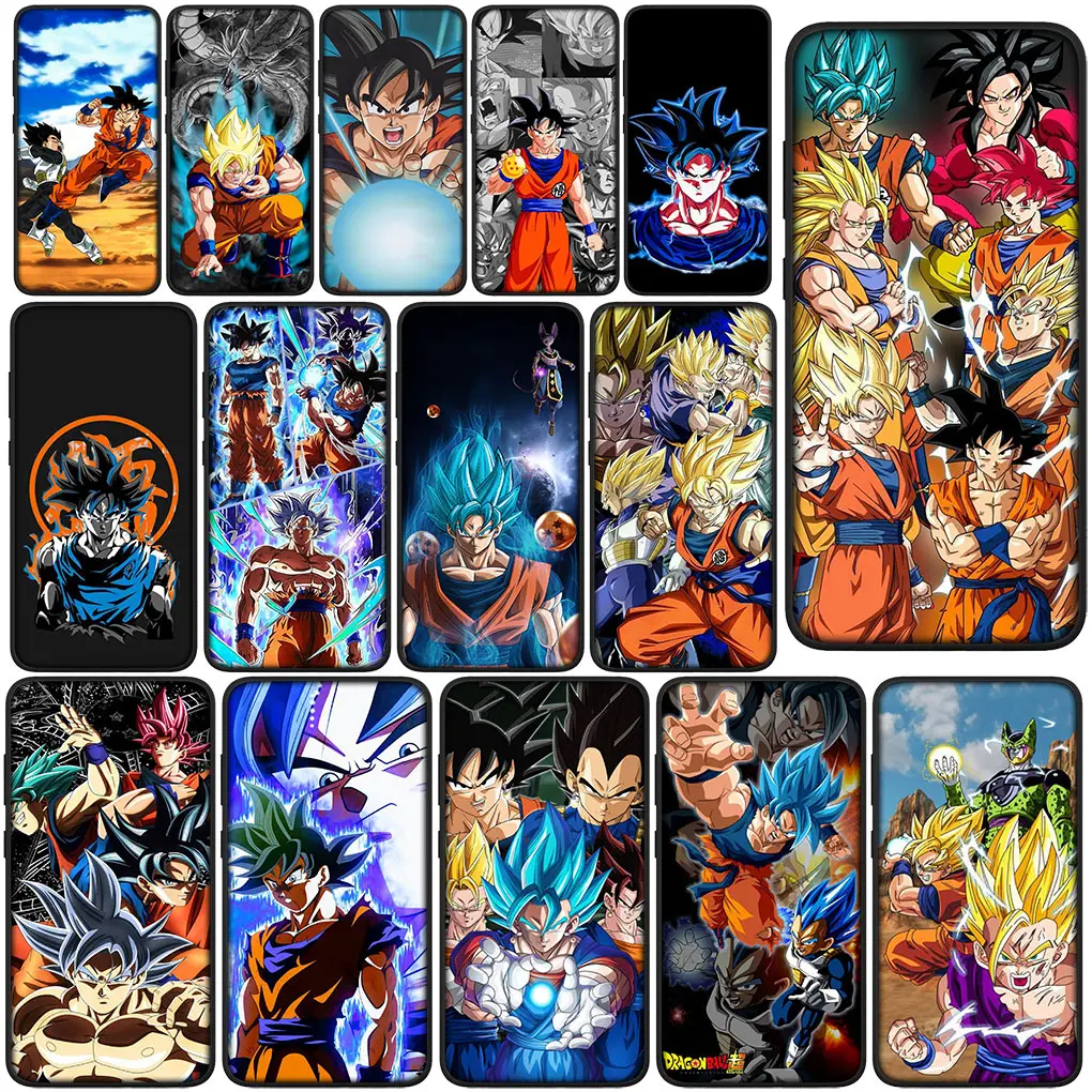 Dragons the Cartoon B-Balls G-Gokus Phone Cover Case for Samsung Galaxy j7 Pro J6 J5 J4 Plus + J2 Prime J8 A01 Funda Soft Casing