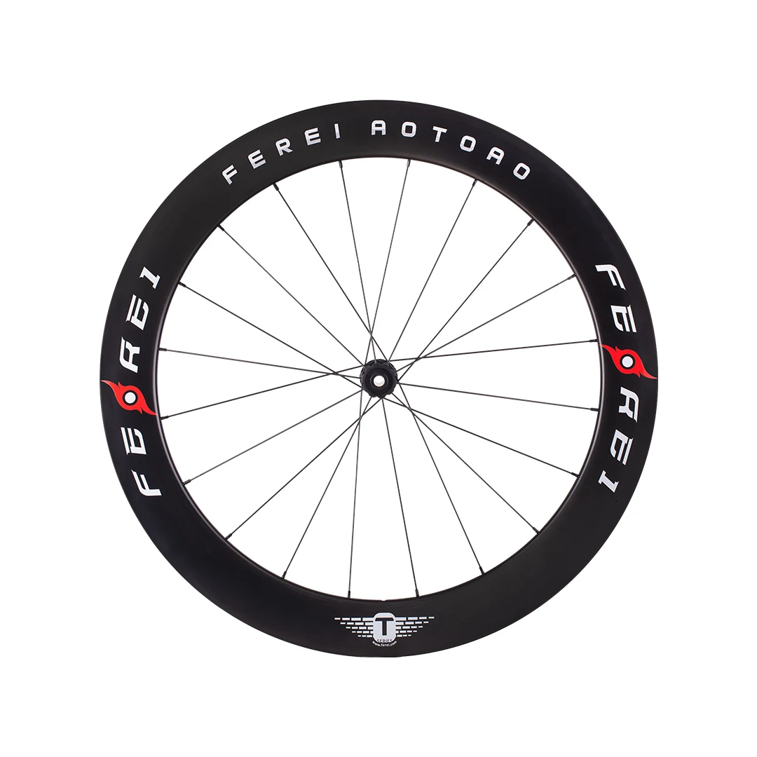 Roues de vélo de route en Fiber de carbone certifiées UCI 700C, légères et durables, roue de frein à