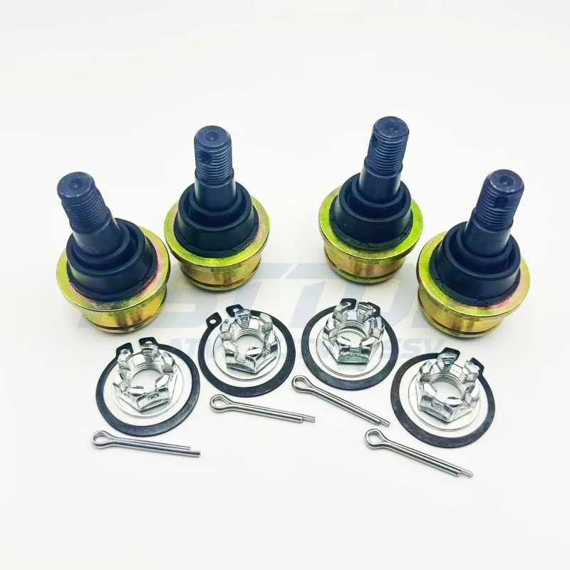 4PCS upper and lower ball joint for Yamaha Grizzly 350 400 450 Rhino 450 660 700 Kodiak 400 450 Big Bear 400 37S-23549-00-00 ATV