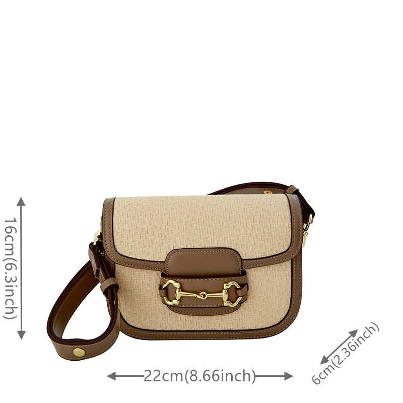 Damska wszechstronna torba na ramię ze skóry PU mała pojemność wodoodporna kobieta dorywczo moda Crossbody torby damskie Retro torba pod pachami