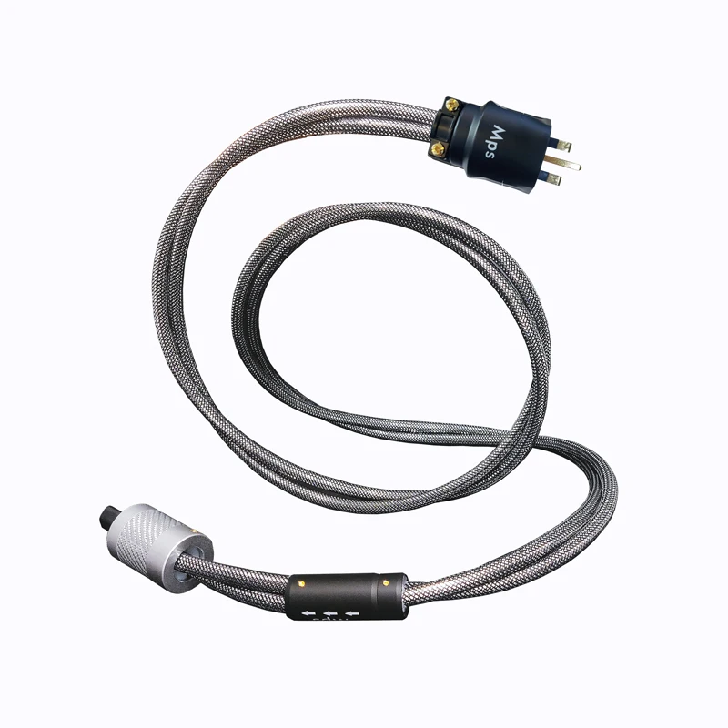 MPS Arthur Power cord 6N OCC Graphene-copper Composite Cable Red Copper Gold-plated Plug Audio Power Amplifier DAC Power Cable