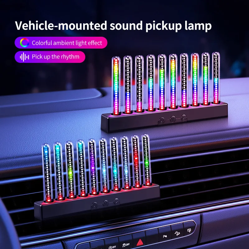 Car Ambient Lighting Rhythmic Lighting Voice-activated Home Lighting, Gaming Room Lighting, Desktop Music Sound-activated Lights