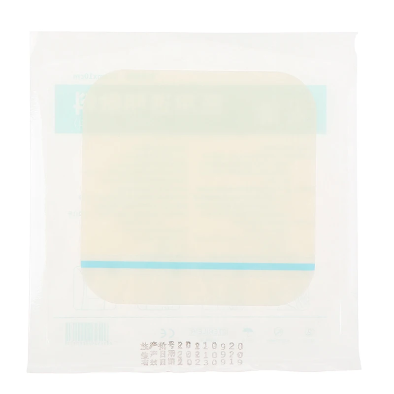 Apósito adhesivo hidrocoloide ultrafino, almohadilla transparente para curación de heridas, parches impermeables, transpirable, útil, 1 piezas