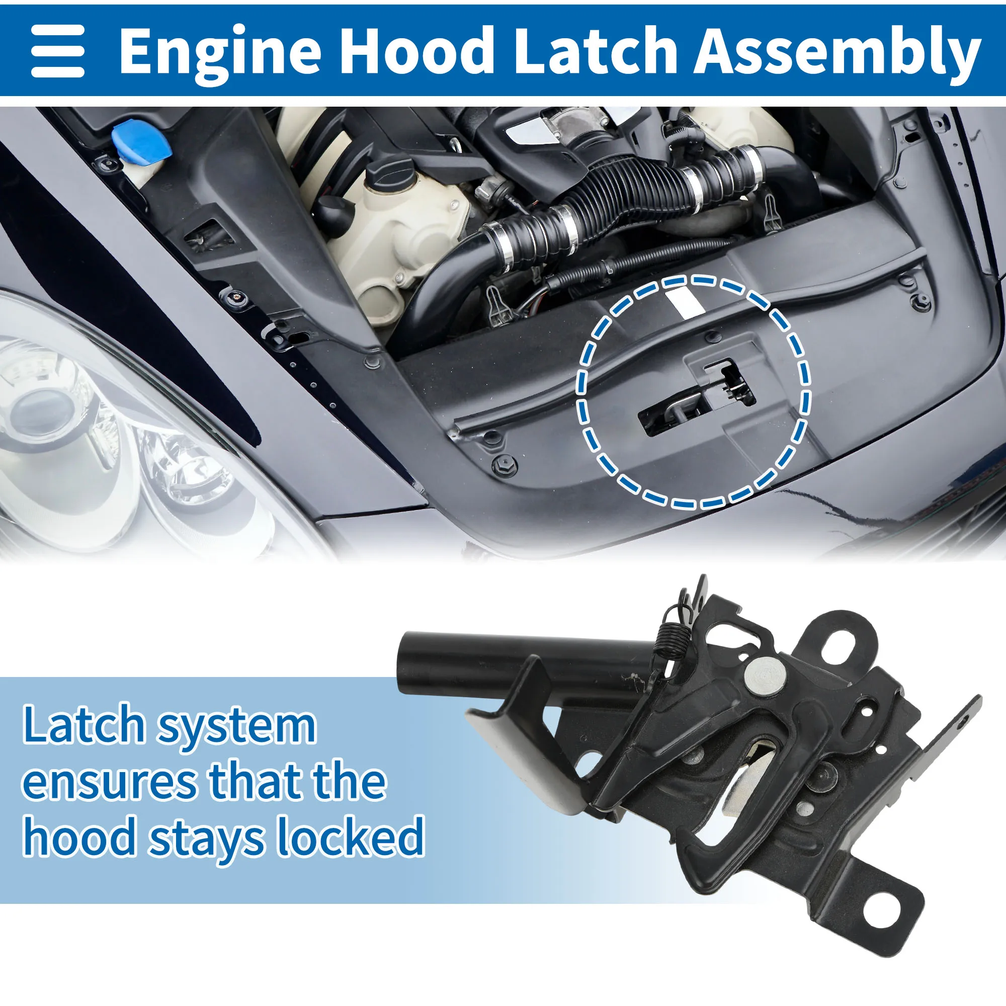 

UXCELL Hood Latch Assembly for Subaru Forester 2014-2018 No.57310SG010