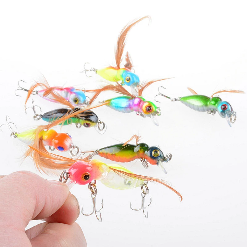 

Artificial Bee-Shaped Fishing Bait 45mm/3.5g Insect Bumblebee Fishing Lure Fishing Tackle