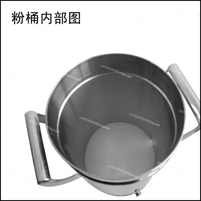 

Small Powder Bucket Test Proofing Part for Electrostatic Spraying Machine
