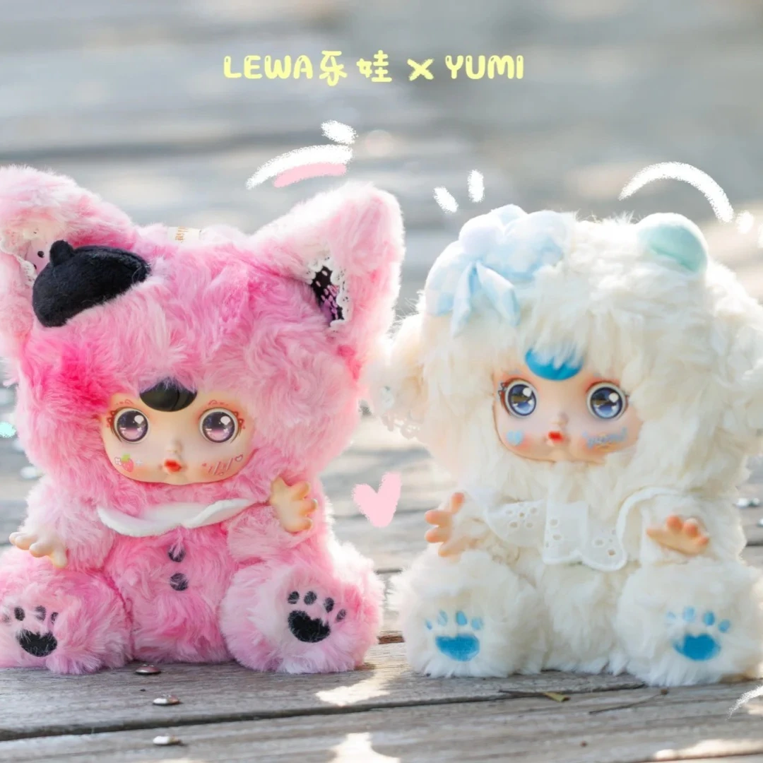 

Yumi Hug Sleeping Series Plush Blind Box Cute Enamel Doll Mystery Box Tabletop Ornament Collectible Trendy Play Surprise Gift