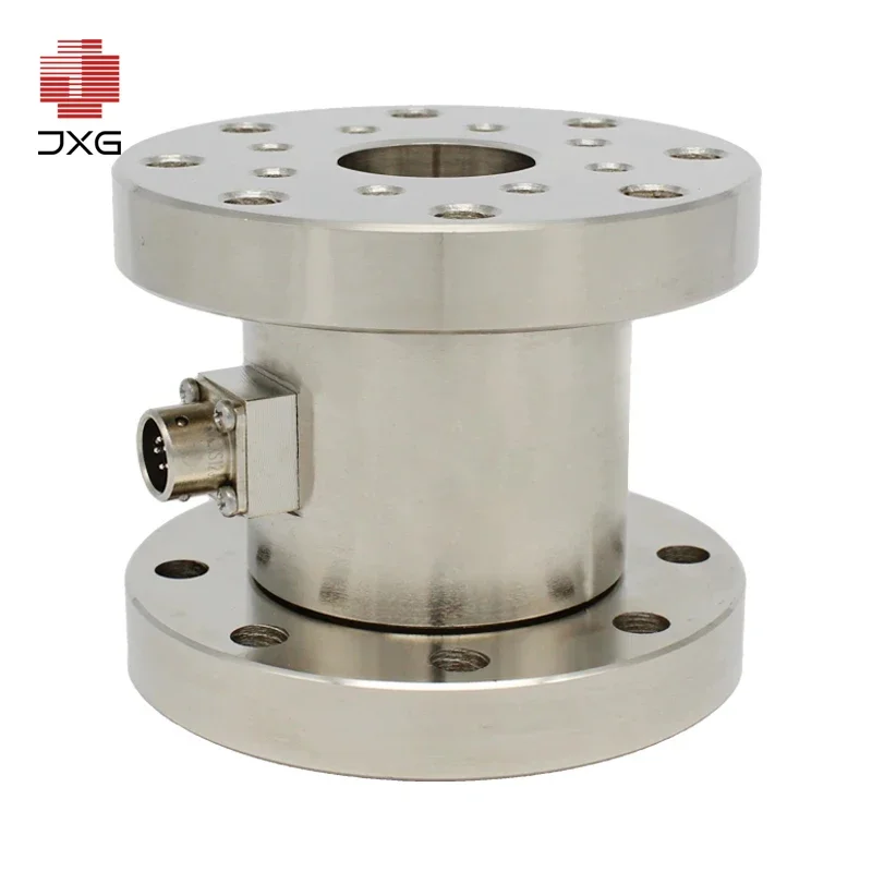 0-200n Non-continuous Flange Type Torque Sensor Double Flange Static Torque Transducers With Aviation Plug 20Nm 200Nm 2000Nm