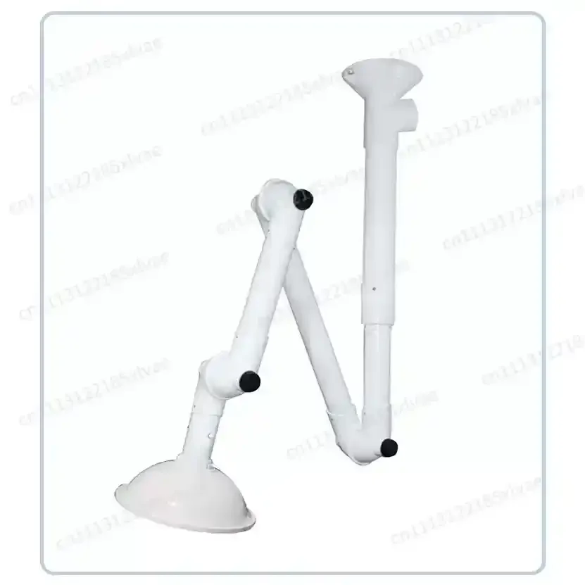 360° Rotatable Flexible Suction Arm Laboratory Fume Extractor Hood Portable Local Exhaust Ventilation Equipment For Chemical Lab