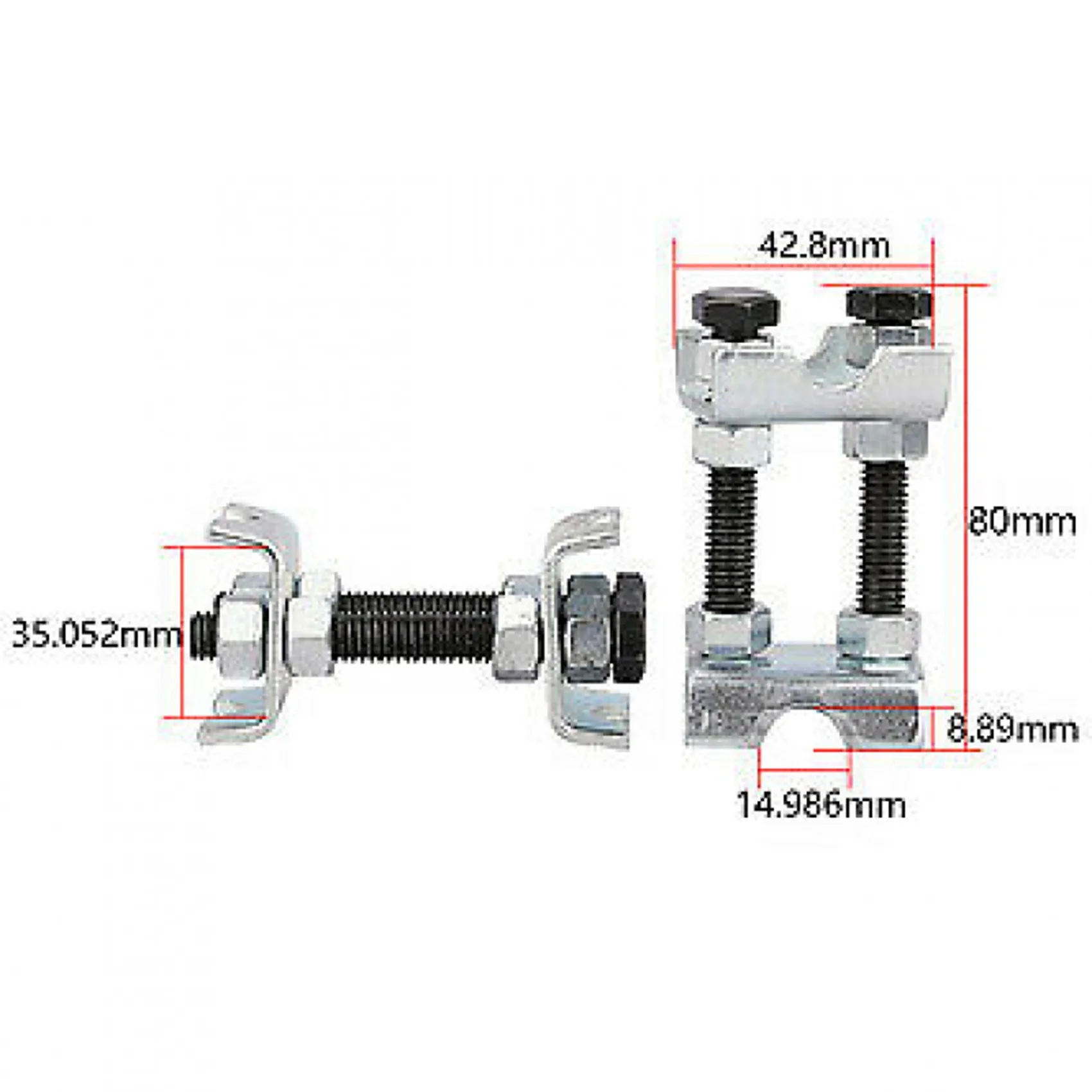 Coil Spring Adjuster Clamps Spacer Replacement Parts for Car Truck Lowering Tool