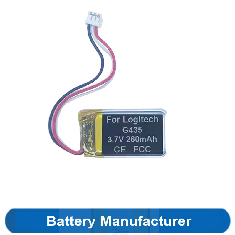 

260mAh Li-polymer Battery For Lgitech G435 Lightspeed Wireless Gaming Headset Headphone