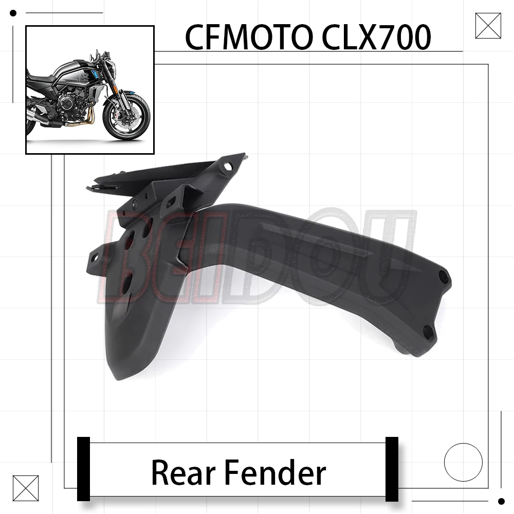 

For CFMOTO CLX700 CLX-700 700 CLX Motorcycle Original Rear Fender Tile Fender Bracket License Plate Mounting Plate CF700-2A