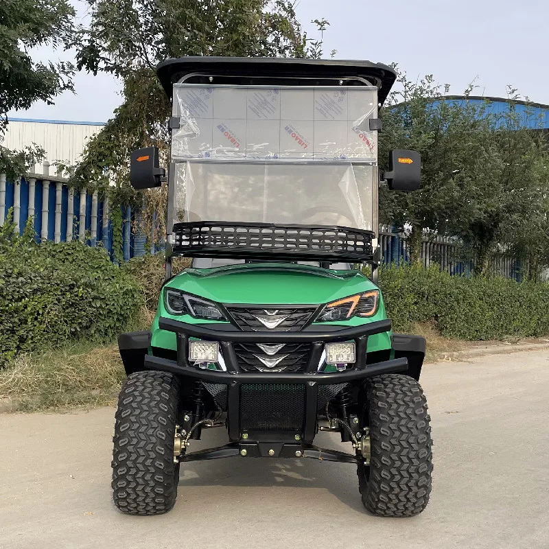 2024 New Design Automotive Grade Core Parts Supplier Wholesale 4+2 Seater Electric Golf Cart China Supplier