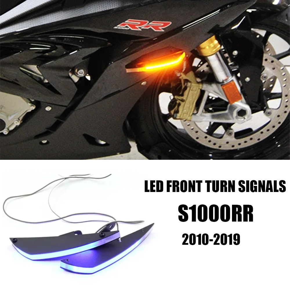 

2010 - 2019 S1000RR for BMW S 1000 RR Accessories Motorcycle LED Front Turn Signals Turn Signal Lights S1000 RR S 1000RR Parts